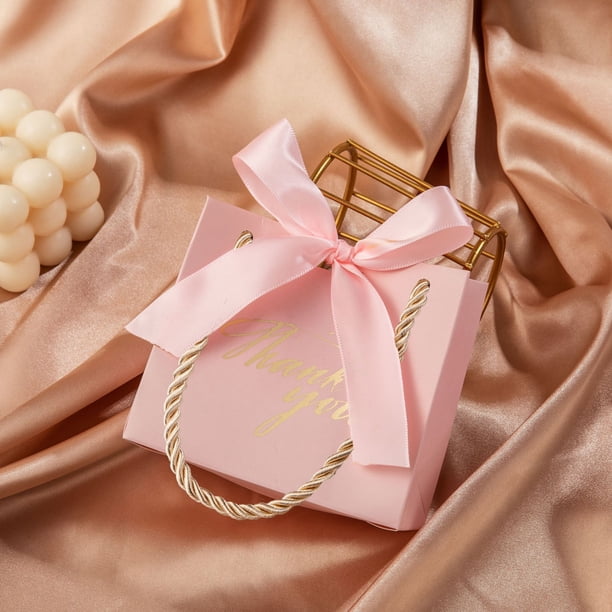 Caja de dulces, regalo, bolso, creativo, fresco, dulce, estilo princesa, caja de dulces de boda rosa, embalaje
