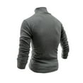 thumbnail image 4 of Mens High Neck T Shirts Casual Stretchy Slim Fit Long Sleeve Pullover Tops Basic Solid Color Comfort Turtleneck Office Workwear T-Shirts, 4 of 4