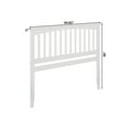 thumbnail image 5 of AFI Mission Queen Solid Wood Headboard, White, 5 of 5