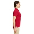 thumbnail image 3 of CORE365 78181R Women's Radiant Performance Piqué Polo with Reflective Piping-Classic Red-3XL, 3 of 3
