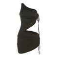 thumbnail image 1 of Jacqueline 2022 vestido con cordón conjuntos de verano conjuntos de mujer Sexy Top corto de un hombro y minifaldas conjuntos Co-Ord Club Party Tan Jianjun unisex, 1 of 2