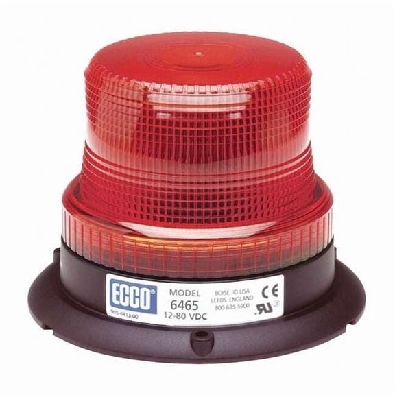 Ecco Beacon,Red,4" H 6465R