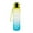 Yellow Blue, variant on Almencla Water Bottle with Time Marker, 34 Motivational Water Bottle, BPA- Blue