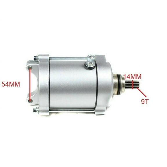 ATV STARTER MOTOR WITH 9 TOOTH 14MM SHAFT ST31