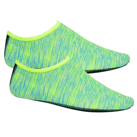 

Water Shoes Beach Diving Socks Dancing Exercise Surfing Dive Ankle Shoe Green S