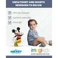 thumbnail image 3 of Disney Mickey Mouse Infant Baby Boys French Terry Sweatshirt and Shorts, 3 of 5
