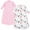 Sparkle Trees, variant on Infant Girl Long-Sleeve Fleece Sleeping Bag, Sparkle Trees, 0-9 Months