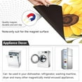 thumbnail image 2 of Sunflower Dishwasher Magnet Cover Magnetic Dish Washer Front Door Cover Panel Decal Trimmable Magnet Sticker for Kitchen Appliance 20 x 26 Inch Home Decor, 2 of 4