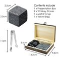 thumbnail image 4 of Whiskey Stones Gift Set 9PC Whiskey Stones in Luxury Wooden Gift Box, 4 of 4