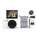 thumbnail image 2 of Cámara Digital De 5k Para Fotografía, Cámara De Vlogging De Enfoque Automático De 75MP Con Pantalla De Paso De 180 Grados De 180 Grados, Cámara De Viaje Selfie Zoom WiFi 18x, 2 of 7