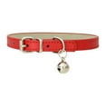 thumbnail image 1 of Pu Leather Dog Collar Soft Padded Breathable Adjustable Pet Collar With Durable Metal Buckle Suitable For Small Medium And Large Dogs And Bow Tie for Dog, 1 of 7