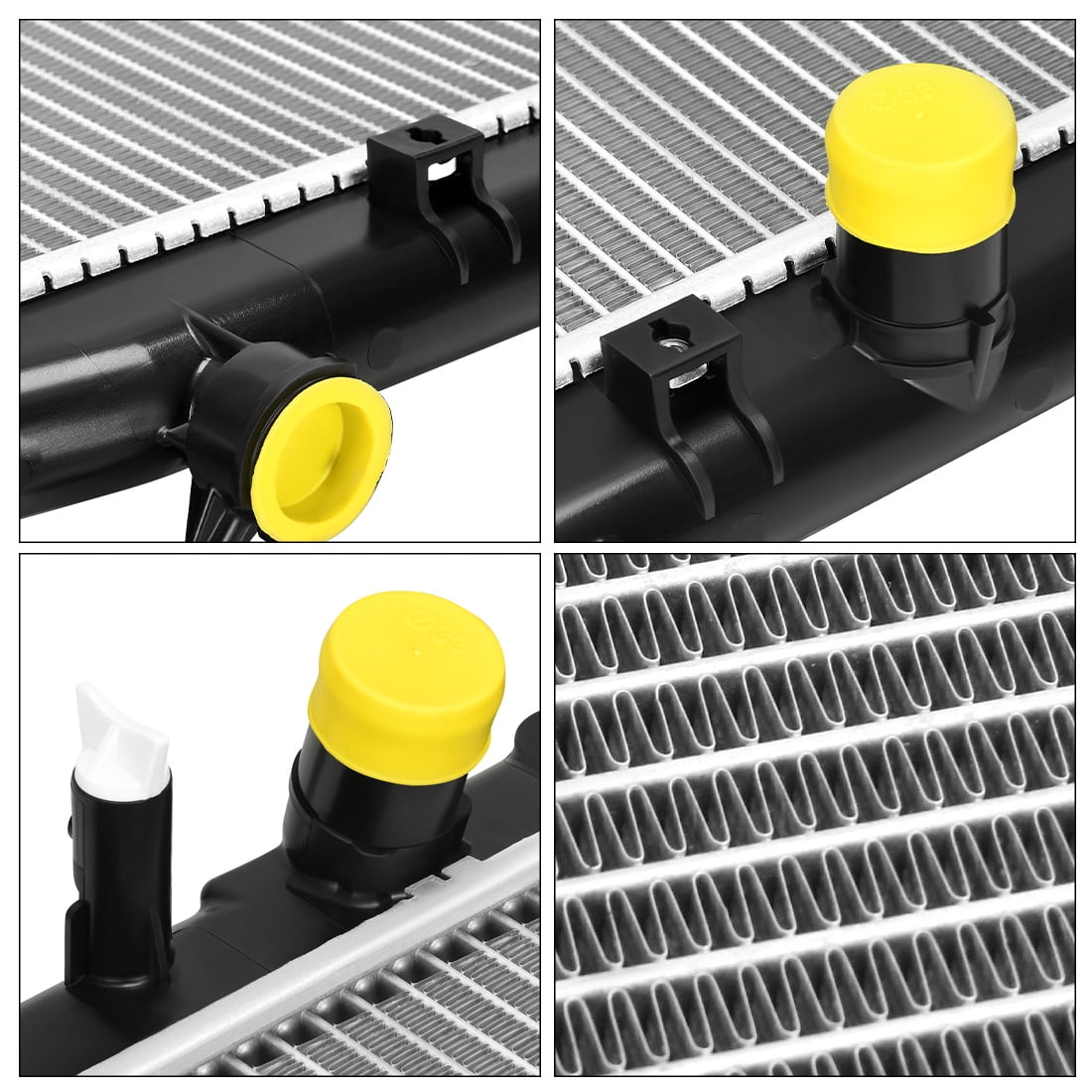 LEDKINGDOMUS Radiator Replacement For Honda Accord 2018-2022 L4 1.5L 2.0L Direct Fit High Efficiency Aluminum Core Leakproof Durable Extreme Weather Resistant