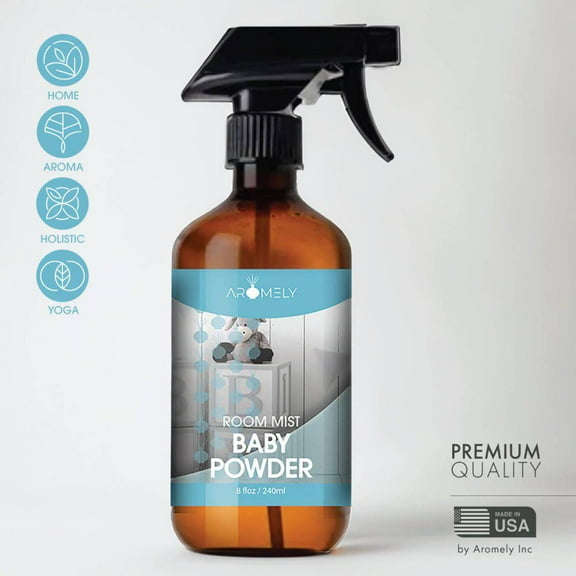 Baby Powder - Room Air spray - 8FlOz (236ml), Made in USA