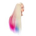 thumbnail image 3 of Cabeza de maniquí Hairingrid de 26 a 28 pulgadas con cabello sintético, 3 of 8