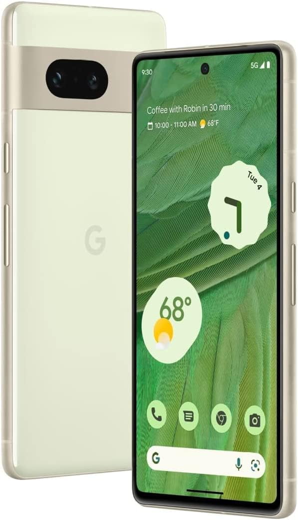 Restored Google Pixel 7 GQML3 (Spectrum Mobile Only) 128GB Lemongrass (Refurbished)
