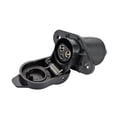 thumbnail image 2 of Colaxi Trailer Accessories 3 Pin Premium Easy to Install Auto Durability Management Agricultural Machinery Replacement RV Heavy Duty Socket, 2 of 8