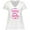 AA-White, variant on Inktastic Sassy Since Birth, Sassy, Sassy Girl, Arrow, Hearts Women's Plus Size V-Neck T-Shirt