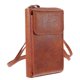 thumbnail image 1 of Phone Bag Cross Body Bag for Storage Brown PU Multifunctional Design, 1 of 5