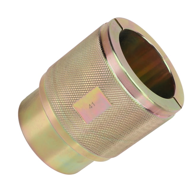Outil de Scellage de Fourche de Moto, Conception Fendue Outil de Scellage de Fourche Conventionnel Pratique Résistant à l'Usure Grip Moleté pour Réparation 41mm/1.61 Po
