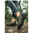 thumbnail image 5 of Fashion Summer and Autumn Men Hiking Shoes Non Slip Sole Mesh Breathable Comfortable Lace Up Casual Sneaker for Men, 5 of 5