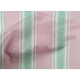 thumbnail image 3 of oneOone Cotton Cambric Fabric Multicolor Stripe Printed Craft Fabric BTY 56 Inch Wide, 3 of 3