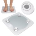 thumbnail image 1 of Body Fat Scale, Tempered Glass Smart Digital KG LB Switch Bathroom Scale LED Display  For Slimming For Men Women For Individual Health Care, 1 of 8
