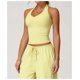 thumbnail image 3 of Chaleco de Yoga for mujer, ropa interior deportiva ajustada en forma de V for belleza en la espalda, chaleco deportivo for ejercicio de carrera, almohadilla for pechos extraíble, 3 of 6