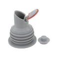 thumbnail image 3 of YFind Kitchen Sewer Trap Silicone Drain Pipe Seal Plug Sink Sewer Plug Accessories Siphon Tube Bathroom Bathtub Drains Drainer,2# 60-65mm, 3 of 10