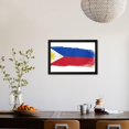 thumbnail image 3 of Brushstroke Flag Philippines, Framed Art Print Wall Art by robodread Sold by Art.Com, 3 of 5