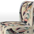 thumbnail image 4 of Designart "Pastel Art Deco I" Upholstered Modern & Contemporary Accent Chair and Modern & Contemporary Arm Chair - Multiple Color & Pattern, 4 of 7