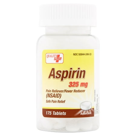 aspirin walmart quality plus aspirin reliever fever reducer reducer tablets 325 mg 175 count aspirin walmart quality plus aspirin reliever fever reducer reducer tablets 325 mg 175 count