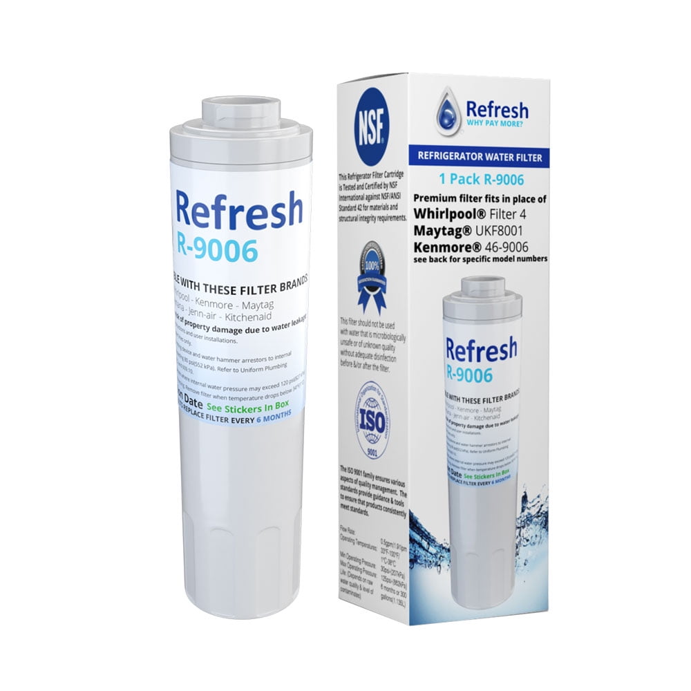Replacement Water Filter For KitchenAid KRFC300ESS 4396395 KRFC302ESS