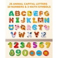 thumbnail image 2 of Letras y números magnéticos del alfabeto JoyCat para niños pequeños, 2 of 6