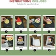 thumbnail image 3 of 4E's Novelty Card Making Kit for Kids 3+ - DIY Christmas Crafts, 12 pcs Trendy Christmas Cards, Includes Christmas Cards with Envelopes, Fun Craft Kit, 3 of 8