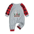 thumbnail image 3 of Family Christmas Pjs Two Piece Sleepwear Set Long Sleeve T-Shirts and Pants Holiday Nightgowns with Merry Christmas, 3 of 6