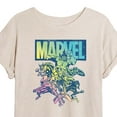 thumbnail image 3 of Marvel The Avengers - Group Rainbow - Women's Oversized Graphic T-Shirt, 3 of 5