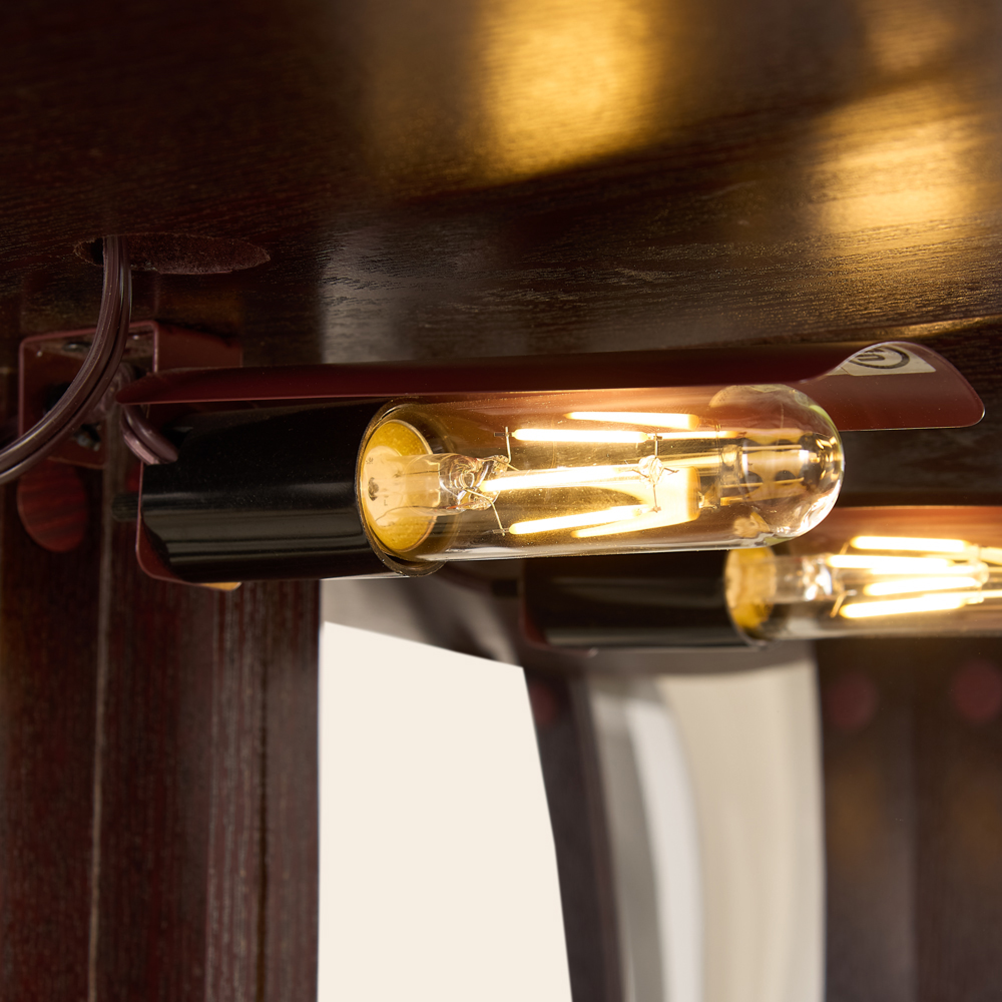 Leumius Glass Cabinet Lighted Corner Cabinet Corner Display Curio Cabinet, Glass Display with Light(Included)Bar Cabinet,Wine Cabinet with Adjustable Glass Shelves for Home Decor Cherry