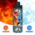 thumbnail image 5 of Pofeuu Dogs Print 18oz Sports Insulated Kettle Stainless Steel Vacuum Water Bottle Leakproof Sport Flask, 5 of 7