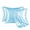 Light Blue, variant on 2 Pack Satin Pillowcase , Super Soft and Cooling Similar to Silk Pillow Cases with Envelope Closure