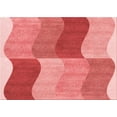 thumbnail image 1 of Ahgly Company Machine Washable Indoor Rectangle Transitional Light Coral Pink Area Rugs, 4' x 6', 1 of 7