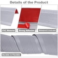 thumbnail image 3 of Protector de borde de escalera Uxcell antideslizante, tira autoadhesiva para exteriores e interiores, gris (7 pies), 3 of 6