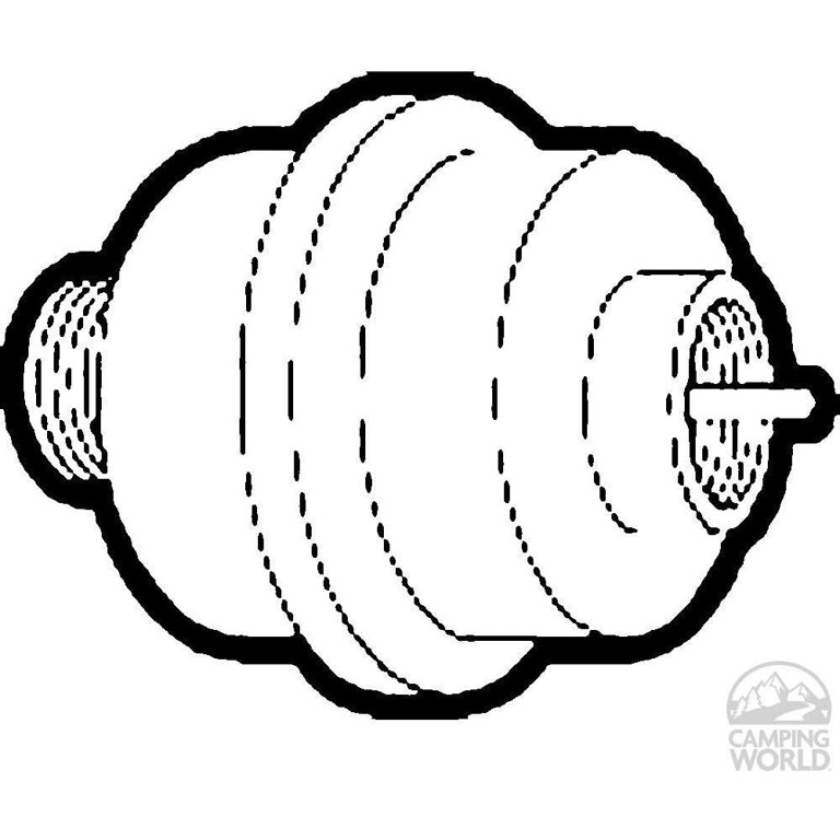 Mr. Heater Buddy Galvanized Aluminum Fuel Filter F276163 - Walmart.com