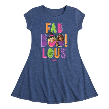 

Barbie - Faboolous - Toddler And Youth Girls Fit And Flare Dress