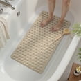 thumbnail image 2 of VUNATE 2-Piece Shower Mat Non Slip Bath Mat for Tub and Shower Floor Mat Machine Washable Bathtub Mat with Suction Cups and Drain Holes Shower Mat for Bathtub 15.5"x27.5" Bathroom Accessories, 2 of 6