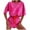 Hot Pink, variant on WCMZJ Two Piece Lounge Set for Women Casual Short Sleeve Crewneck Tops and Drawstring Shorts Letter Print Sweatsuit