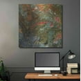thumbnail image 5 of Luxe Metal Art 'Earth as Art: Anyuyskiy Volcano,' Metal Wall Art, 36"x36", 5 of 7