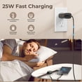 thumbnail image 3 of Cargador 2 en 1 Amasuki para Samsung Watch, 25 W, USB C, carga rápida, 3 of 7
