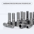 thumbnail image 3 of 14 Pcs Power Nut Driver Drill Bit Set 1/4 Inch Hex Shank Socket Adapter Bolt Driver Repairing Tool Set Kit, 3 of 7