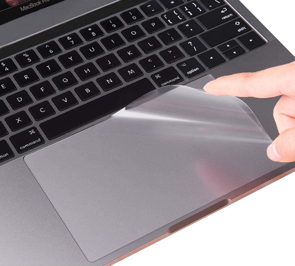 venskab nød Forfærde MacBook Pro 13 2019 2018 2017 Skin, Clear Anti-Scratch Trackpad Protector  Cover for Newest MacBook Pro 13 Inch with/Without Touch Bar (A1706/A1708) -  Walmart.com