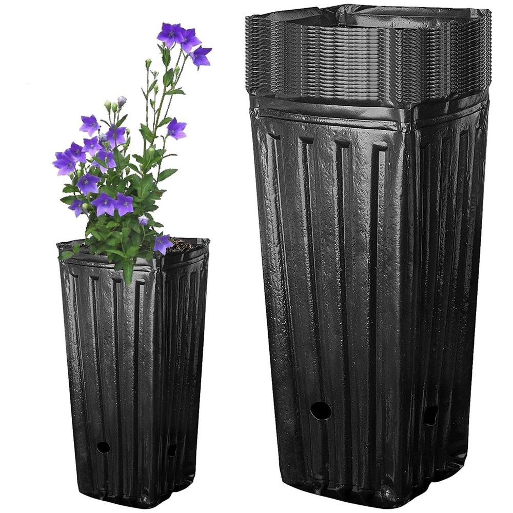 Laideyi Deep Nursery Treepots 20Pcs Tall Seedling Flower Plant